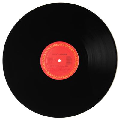 Lot #489 Rolling Stones: Mick Jagger Signed EP Record - 'Let's Work' (Promotional) - Image 3