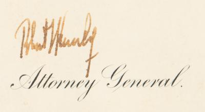 Lot #35 John and Robert Kennedy Document Signed, Appointing a United States Attorney - Image 4