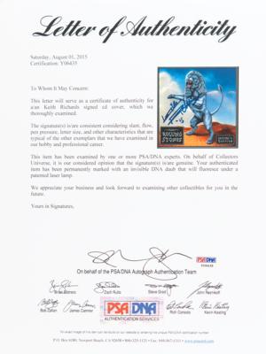 Lot #490 Rolling Stones: Keith Richards Signed CD Booklet - Image 2