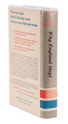 Lot #36 John F. Kennedy Signed Book as President, Presented to His Press Secretary – Why England Slept - Image 4