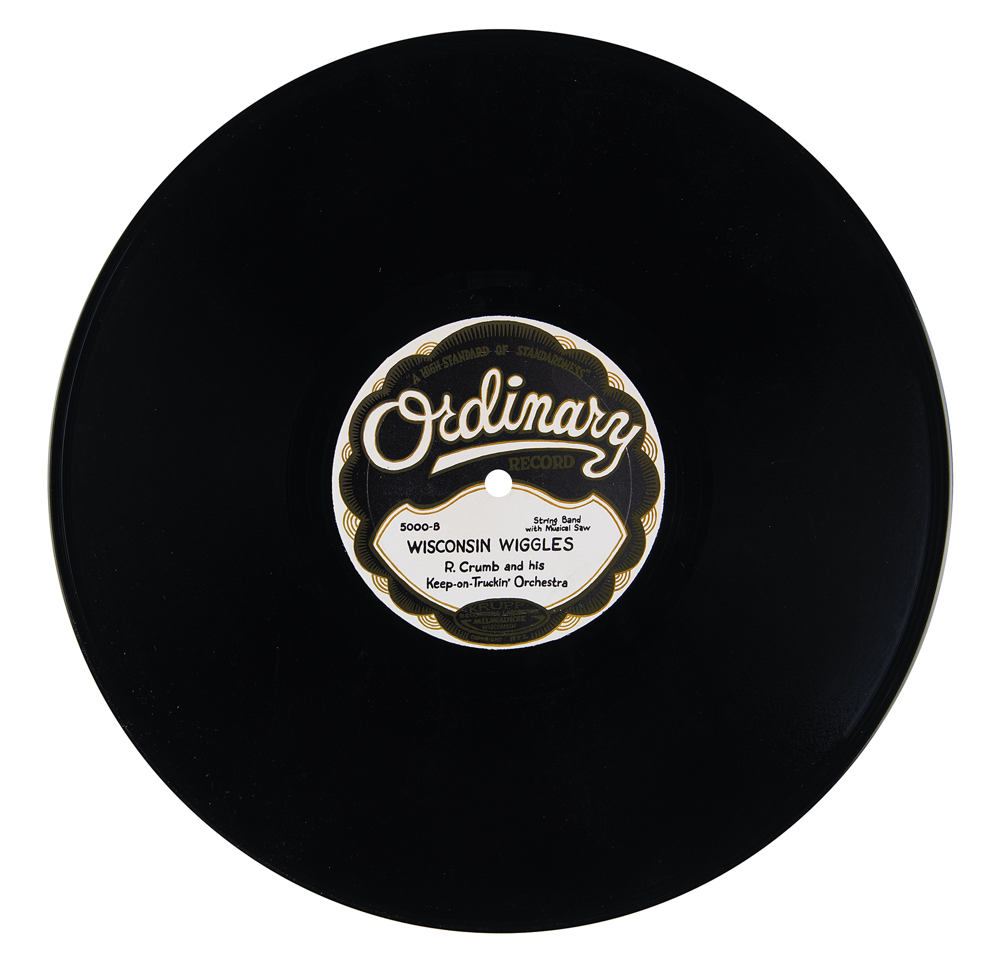 Robert Crumb and His Keep-on-Truckin' Orchestra Signed Single