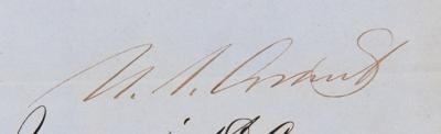 Lot #11 President U. S. Grant Proclaims the 1863 Fort Bridger Treaty with the Eastern Shoshone - Image 2