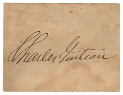 Lot #146 Charles Guiteau Signature - Image 1