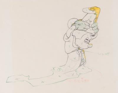 Lot #587 Mickey Mouse production drawings (2) from Fantasia - Image 3