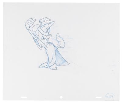 Lot #571 Mickey Mouse production drawing from a