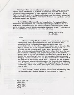 Lot #217 Albert Sidney Johnston Autograph Letter Signed on Patrolling the Frontier, Describing Success in 