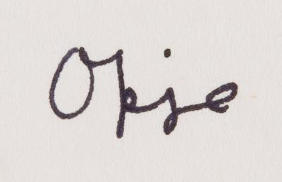 Lot #107 Robert Oppenheimer Typed Letter Signed on Russia and the Atomic Bomb: 