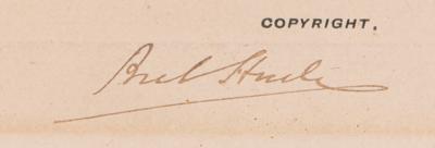 Lot #304 Bret Harte Signed Photograph - Image 2