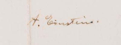 Lot #104 Albert Einstein Typed Letter Signed on the 