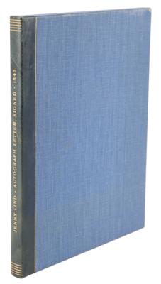 Lot #335 Jenny Lind Autograph Letter Signed, Referring to Mendelssohn's Wife - Image 7