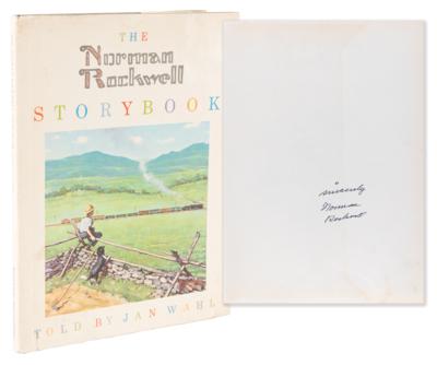 Lot #279 Norman Rockwell Signed Book - The Norman Rockwell Storybook - Image 1