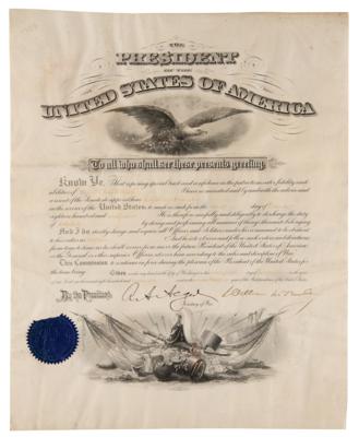 Lot #57 William McKinley Document Signed as President - Image 1