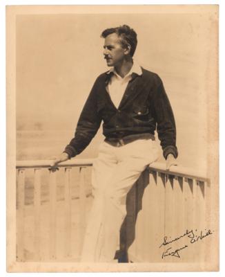 Lot #309 Eugene O'Neill Signed Photograph