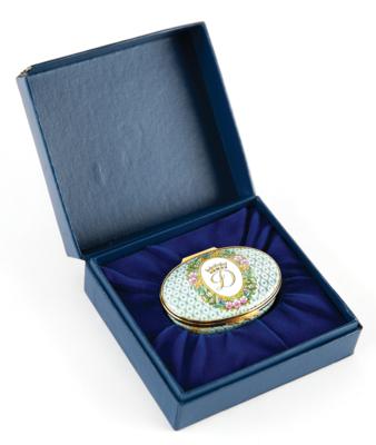 Lot #175 Princess Diana Donated Halcyon Days Gift Box for a Young Cancer Survivor - Image 7