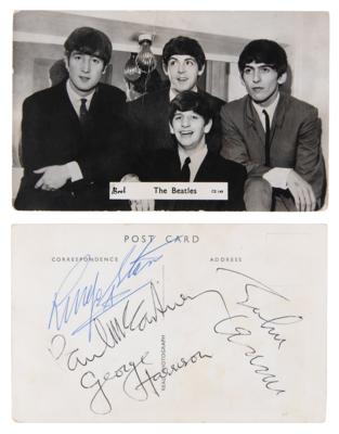Lot #320 Beatles Signed 'Brel' Photograph - Dating to Their 'Beatlemania' TV Concert on Sunday Night at the London Palladium - Image 1