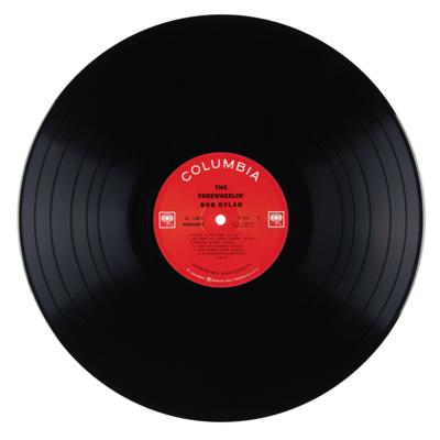 Lot #323 Bob Dylan Signed Album - The Freewheelin' Bob Dylan - Image 4