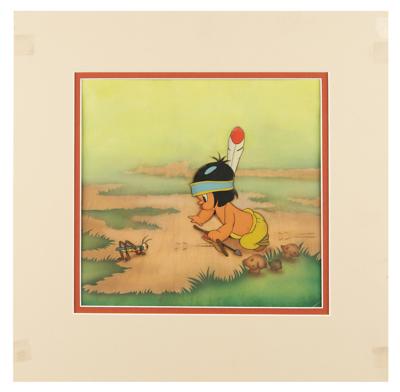 Lot #554 Little Hiawatha and Grasshopper production cels from Little Hiawatha Production Cels - Image 2