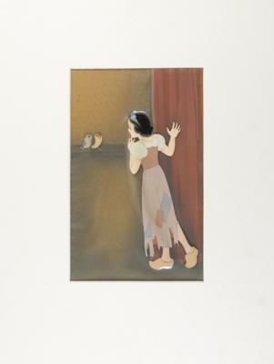 Lot #566 Snow White and Birds production cels from Snow White and the Seven Dwarfs - Image 2