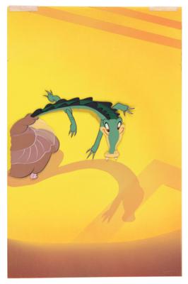 Lot #572 Alligator and Hippo production cels from Fantasia Production Cels - Image 2