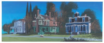 Lot #622 Eyvind Earle concept painting of Lady and