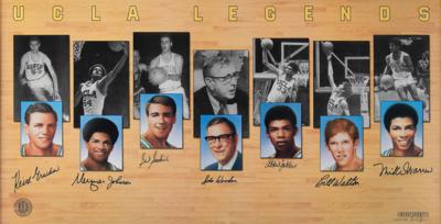 Lot #527 UCLA Legends Oversized Signed Print - Image 1