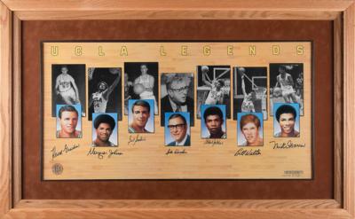 Lot #527 UCLA Legends Oversized Signed Print - Image 2