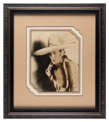 Lot #453 Gary Cooper Oversized Signed Photograph - Image 2