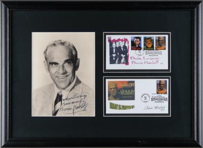 Lot #470 Boris Karloff Signed Photograph - Image 1