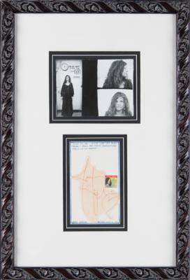 Lot #386 Janis Joplin Signature - Image 1