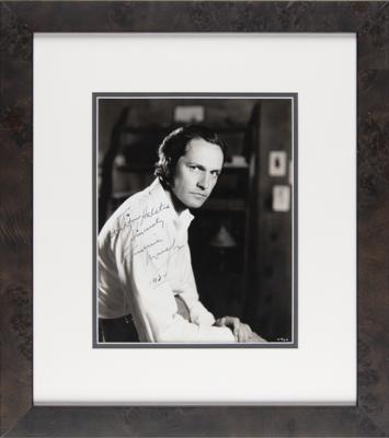 Lot #483 Fredric March Signed Photograph - Image 2