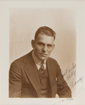 Lot #451 Lon Chaney, Sr. Signed Photograph - Image 1