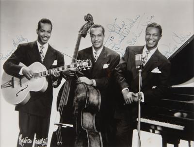 Lot #343 Nat King Cole Signed Photograph