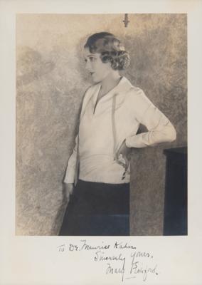 Lot #491 Mary Pickford Signed Photograph - Image 2