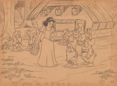 Lot #561 Frank Follmer concept story drawing for