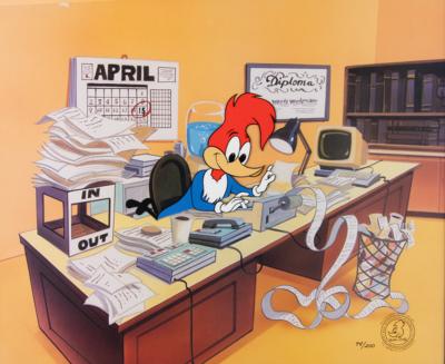 Lot #710 Woody Woodpecker limited edition