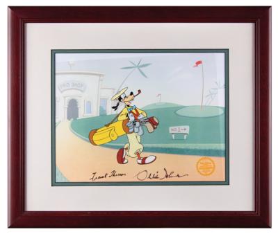 Goofy limited edition serigraph cel from How to Play Golf