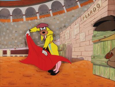 Lot #617 Goofy and Bull production cels from For Whom the Bulls Toil Production Cels - Image 1