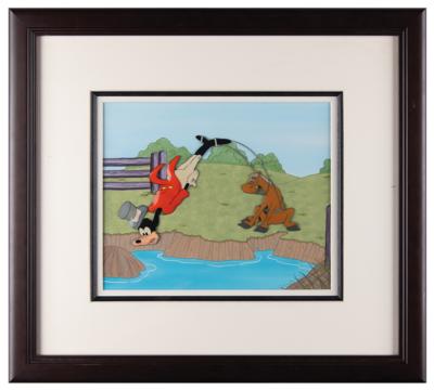 Lot #607 Goofy and Percy production cels from The Reluctant Dragon Production Cels - Image 2