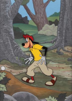 Lot #648 Goofy production cel from a Disney television cartoon - Image 1