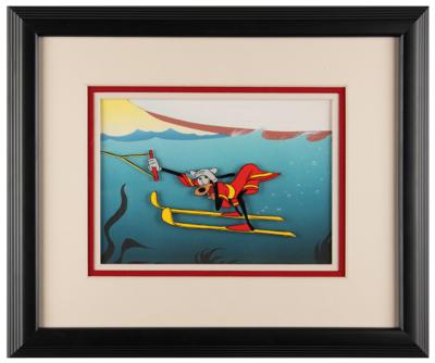 Lot #652 Goofy production cel from Aquamania - Image 2