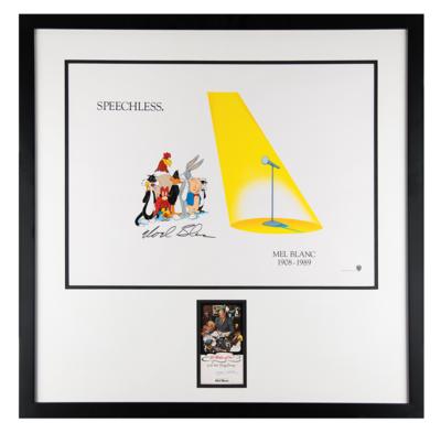 Lot #698 Mel Blanc Signed Photograph with