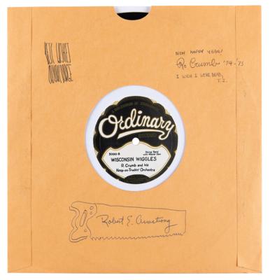 Lot #803 Robert Crumb and His Keep-on-Truckin’ Orchestra Signed Single Album - Image 1