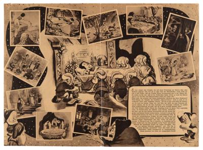 Lot #555 Snow White and the Seven Dwarfs Original German Movie Program - Image 2