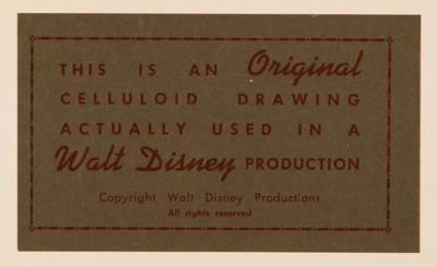 Lot #631 Peg production cel from Lady and the Tramp - Image 3