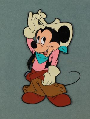 Lot #640 Mickey Mouse production cel from The Mickey Mouse Club - Image 1