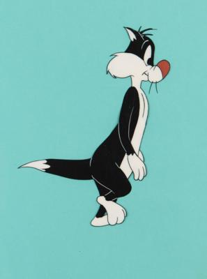 Lot #697 Sylvester production cel from Tweety and