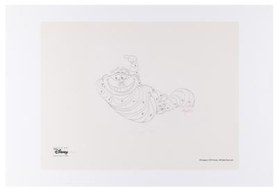Lot #686 Cheshire Cat limited edition cel from Alice in Wonderland: Long sold-out limited 'Alice in Wonderland – Cheshire Cat' cel from the Golden Age of Animation Series - Image 4