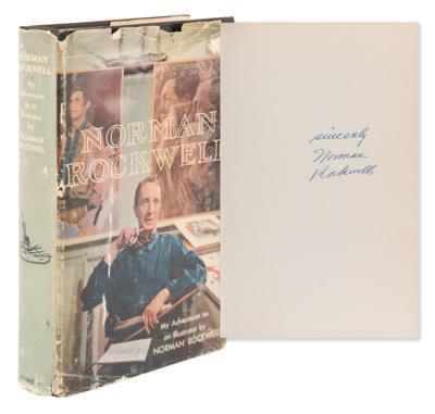Lot #280 Norman Rockwell Signed Book - Image 1