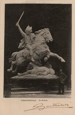 Lot #267 Frederic Auguste Bartholdi Signed