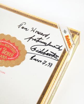 Lot #83 Fidel Castro Signed Cigar Box to Howard Bingham, Muhammad Ali's Photographer - Image 2